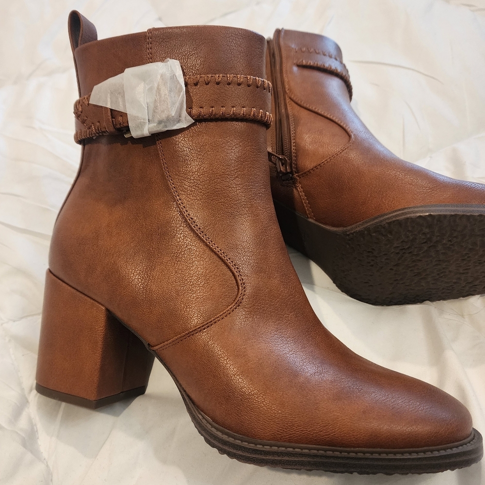 Zodiac Faux Leather Boots
